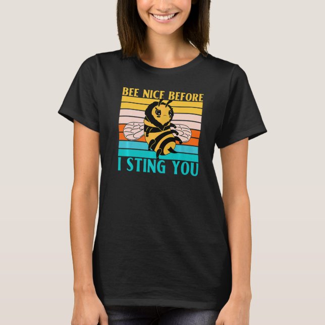 Camiseta El apicultor de abejas dice 6 (Anverso)