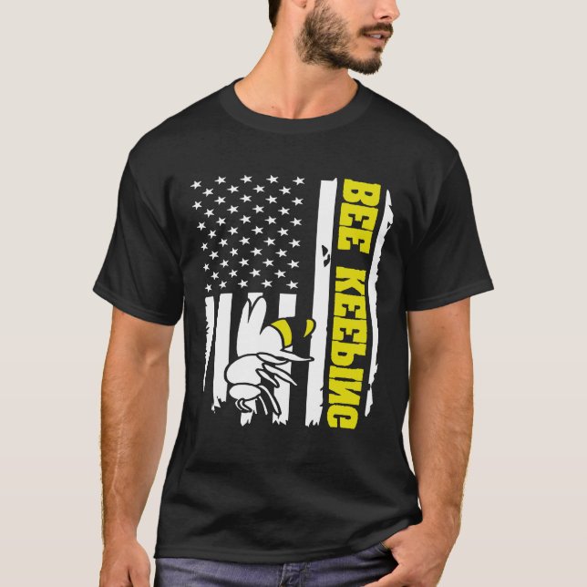 Camiseta El apicultor de Bee Keing (Anverso)