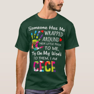 Camiseta El apodo de la abuela Cece Cute Cece es mi nombre
