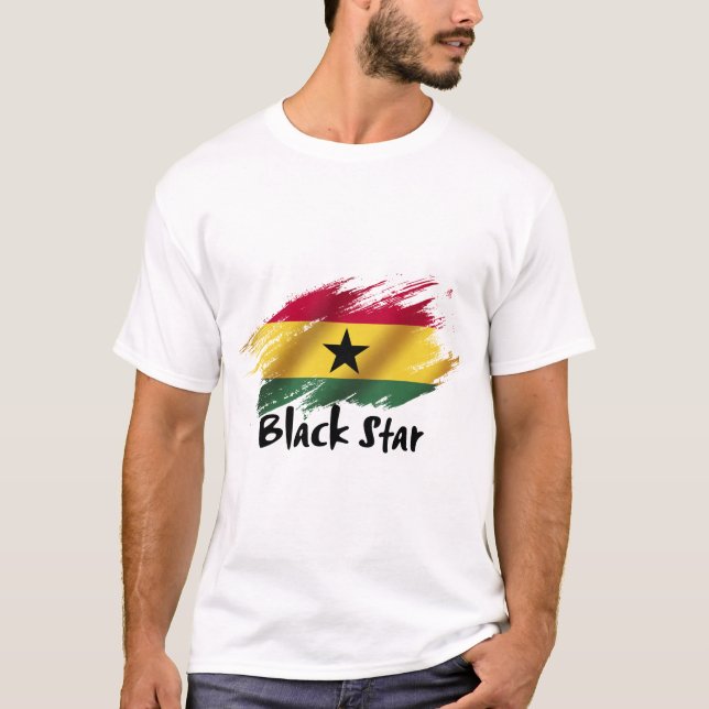 Camiseta el apodo de la selección de Ghana (Anverso)