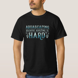 Camiseta El Aquarista Del Acuario Es Un Acuario Duro