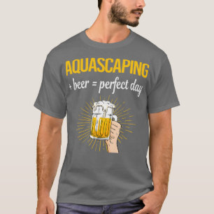 Camiseta El Aquascape Aquascaper de Beer Perfect Day