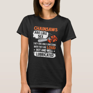 Camiseta El Árbitro Logger Lumberjack Arborist Chainsaws So