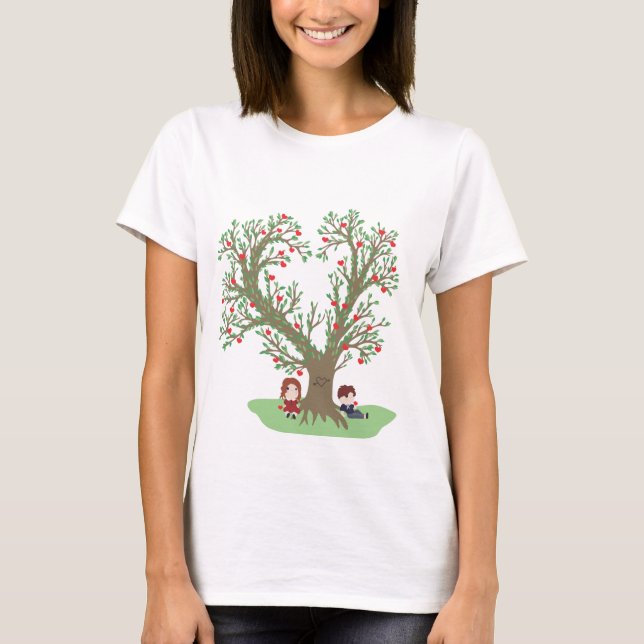 Camiseta El árbol de amor (Anverso)