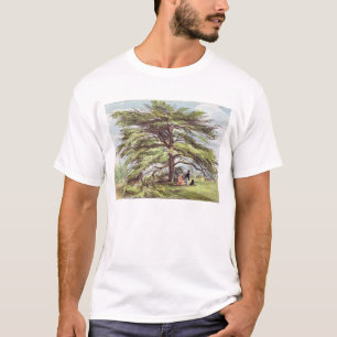 Camiseta El árbol de cedro de Líbano en el arboreto, Kew