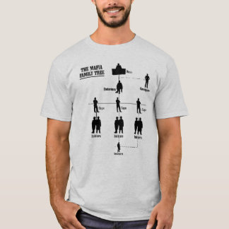 Camiseta El árbol de familia de la mafia