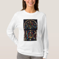 El árbol de Jesse, siglo XIII (vitral)