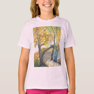 Camiseta El árbol de la caída del otoño sale de destino de