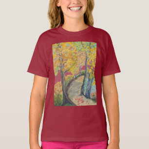 Camiseta El árbol de la caída del otoño sale de destino de