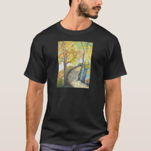 Camiseta El árbol de la caída del otoño sale de destino de