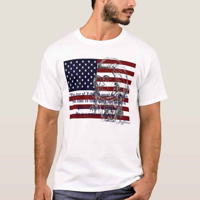 Camiseta "El árbol de la libertad debe ser restaura… (Anverso)