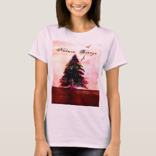 Camiseta El árbol de la naturaleza brisa la tierra esparce