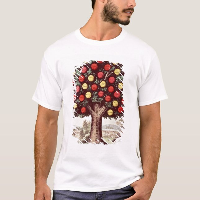 Camiseta El árbol de la templanza, 1872 (Anverso)