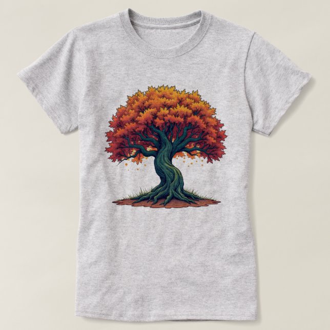 Camiseta El árbol de la vida (Diseño del anverso)