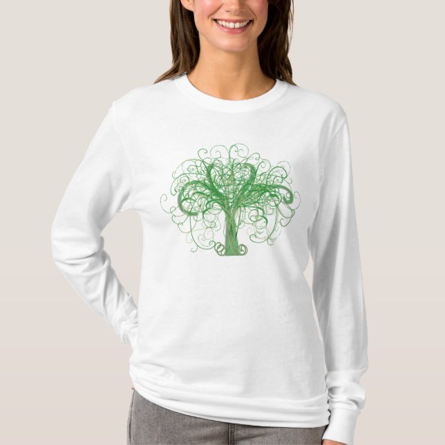 Camiseta El árbol de la vida de Lydia (frente y parte (Anverso)