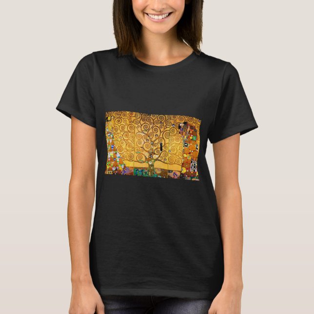 Camiseta El árbol de la vida, Gustav Klimt (Anverso)