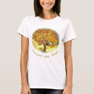 Camiseta El árbol de las moras, Vincent van Gogh. Vintage