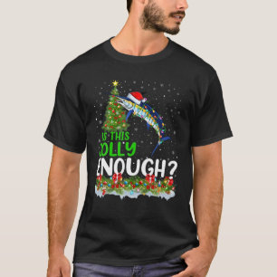 Camiseta El Árbol De Luz De Navidad Es Esta Marea Suficient