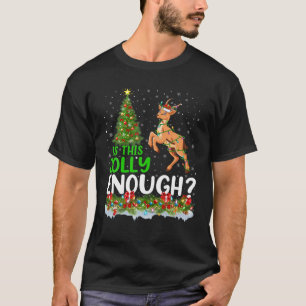 Camiseta El Árbol De Luz De Navidad Es Este Antelope Sufici