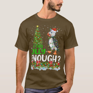 Camiseta El Árbol De Navidad Es Este Ave De Santa Puffin C