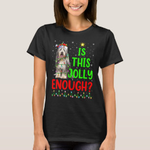 Camiseta El Árbol De Navidad Es Este Collie Chris Con Cabez