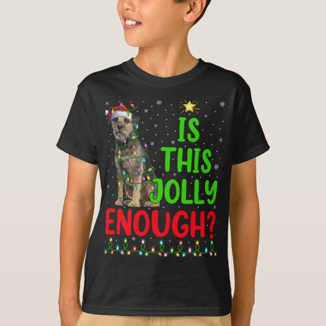 Camiseta El Árbol De Navidad Es Este Jolly Suficiente Front (Anverso)