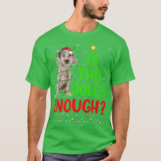 Camiseta El Árbol De Navidad Es Este Jolly Suficiente Inglé