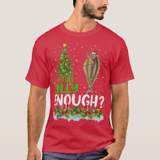 Camiseta El Árbol de Navidad es un Cristo de peces del Hali