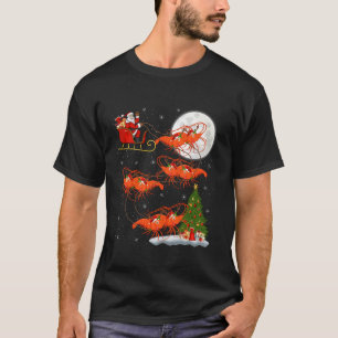 Camiseta El árbol de navidad ilumina la divertida Navidad d