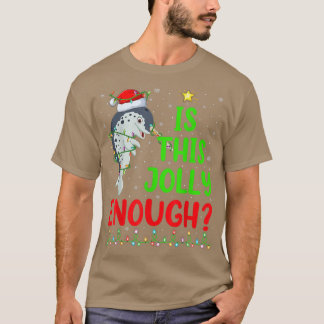Camiseta El Árbol De Navidad Iluminado Es Este Alegre De Na