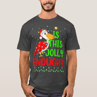 Camiseta El Árbol De Navidad Iluminado Es Un Chico Pelicano