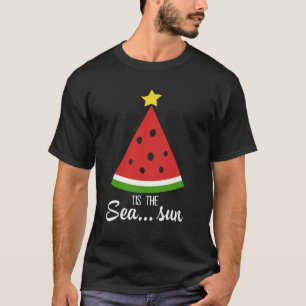 Camiseta El Árbol De Navidad Melón Es El Mar