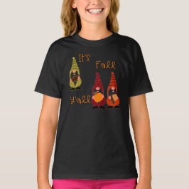 Camiseta El árbol de otoño de la calabaza de la calabaza