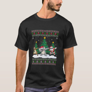 Camiseta El árbol Koala, que luce renos de Santa Lucía, ilu