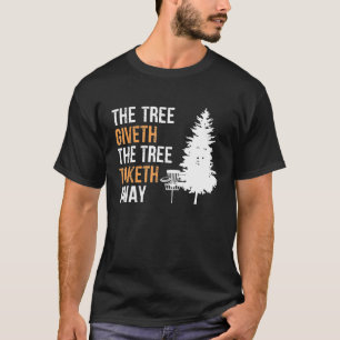 Camiseta El árbol le da al árbol que se quita el disco G de
