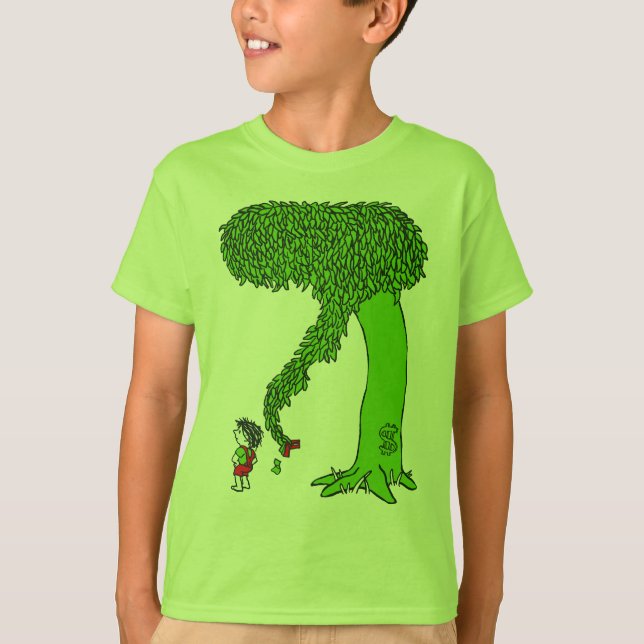 Camiseta El árbol que toma (Anverso)