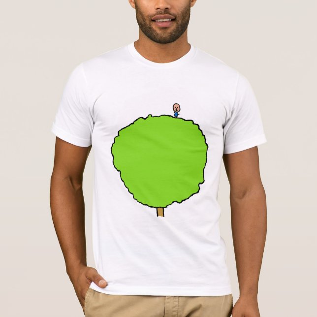 Camiseta El árbol solo (Anverso)