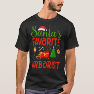 Camiseta El arborista favorito de Santa María coincide con 