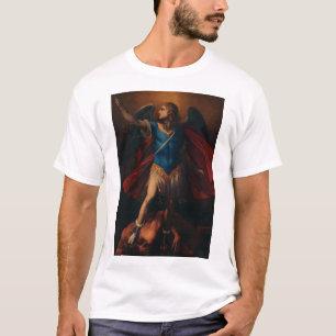 Camiseta El Arcángel Miguel por Cavaliere d'Arpino