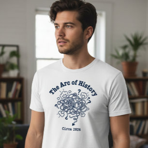 Camiseta El Arco de la Historia Divertido Caótico 2026
