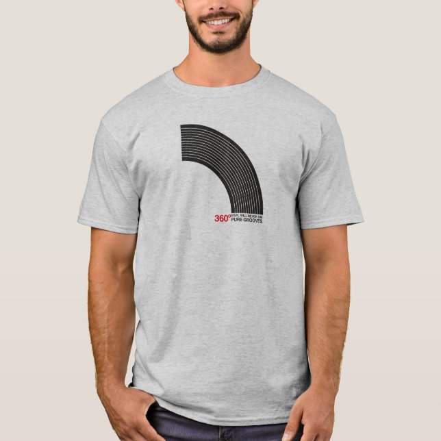 Camiseta El arco del vinilo (Anverso)