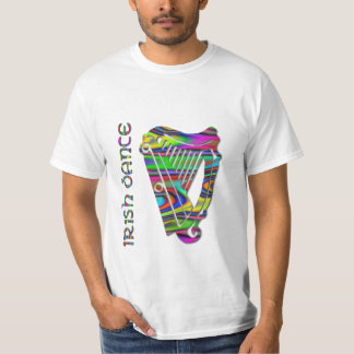 Camiseta El arco iris de la danza del irlandés colorea la