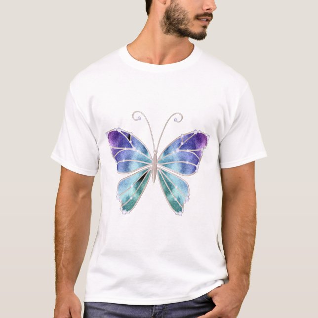 Camiseta El arco iris de las sombras de Guay se va volando (Anverso)