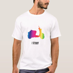 Camiseta el arco iris scoot,