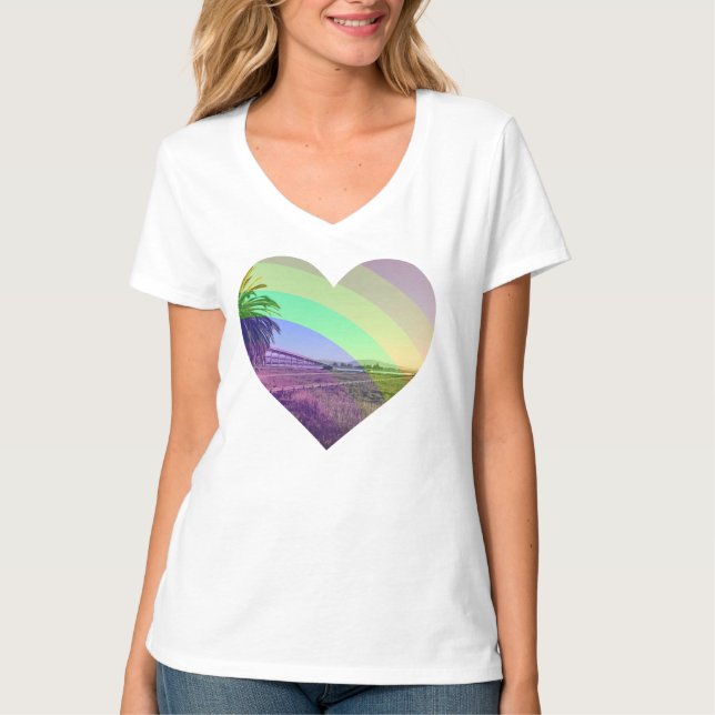 Camiseta El arcoiris (Anverso)