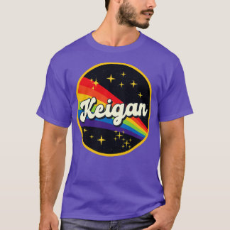 Camiseta El arcoiris de Keigan en estilo vintage espacial