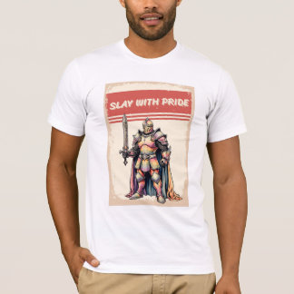 Camiseta El arcoiris de la visión LGBTQ Knight