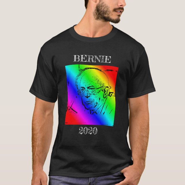 Camiseta El arcoiris de las elecciones presidenciales de Be (Anverso)