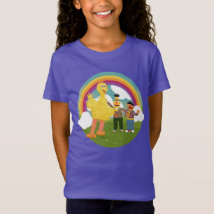 Camiseta El arcoiris de los antiguos amigos de Plaza Sésamo
