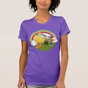 Camiseta El arcoiris de los antiguos amigos de Plaza Sésamo